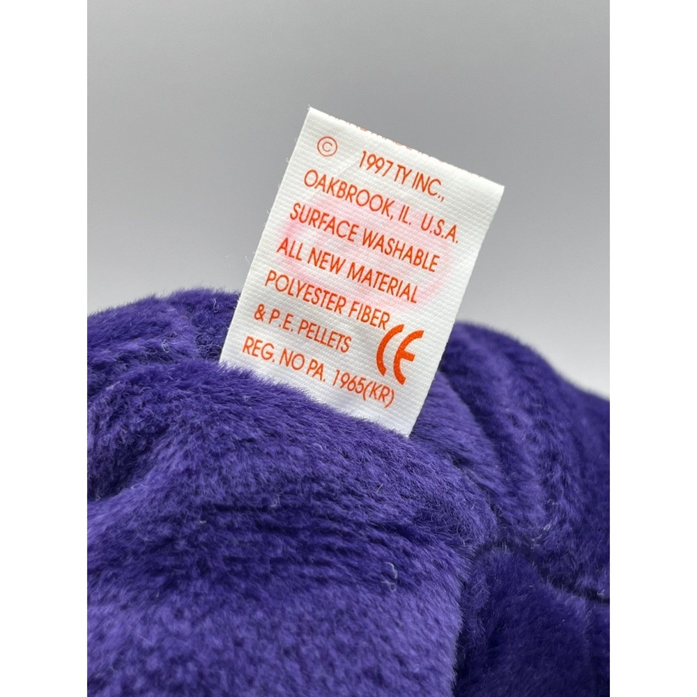 RARE Ty Beanie Babies Princess The Bear - Picture 4 of 4